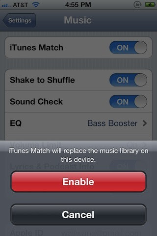 实测iTunes Match：Apple云音乐服务 