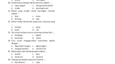 Kumpulan Soal Try Out Ipa Smp