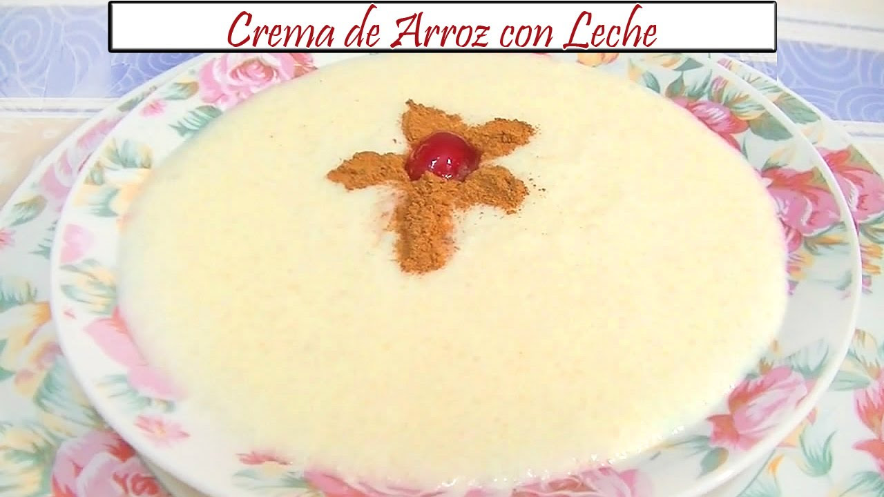 receta de arroz con leche con las tres leches