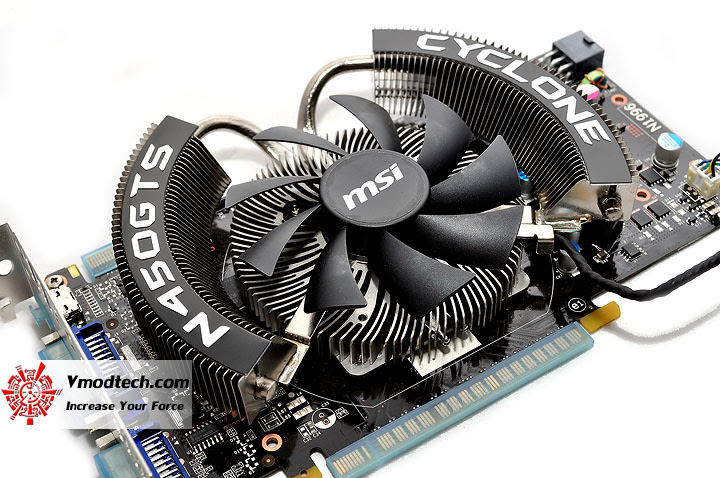 หน าท 1 Msi N450gts Cyclone Igd5 Geforce Gts 450 1gb Gddr5 Review Vmodtech Com Review Overclock Hardware Computer Notebook Marketplace