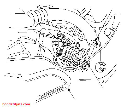 How To Change 1st Gen Serpentine Belt Unofficial Honda Fit Forums