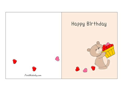 free printable cute birthday cards