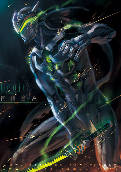 Overwatch Genji Pixiv年鑑 B