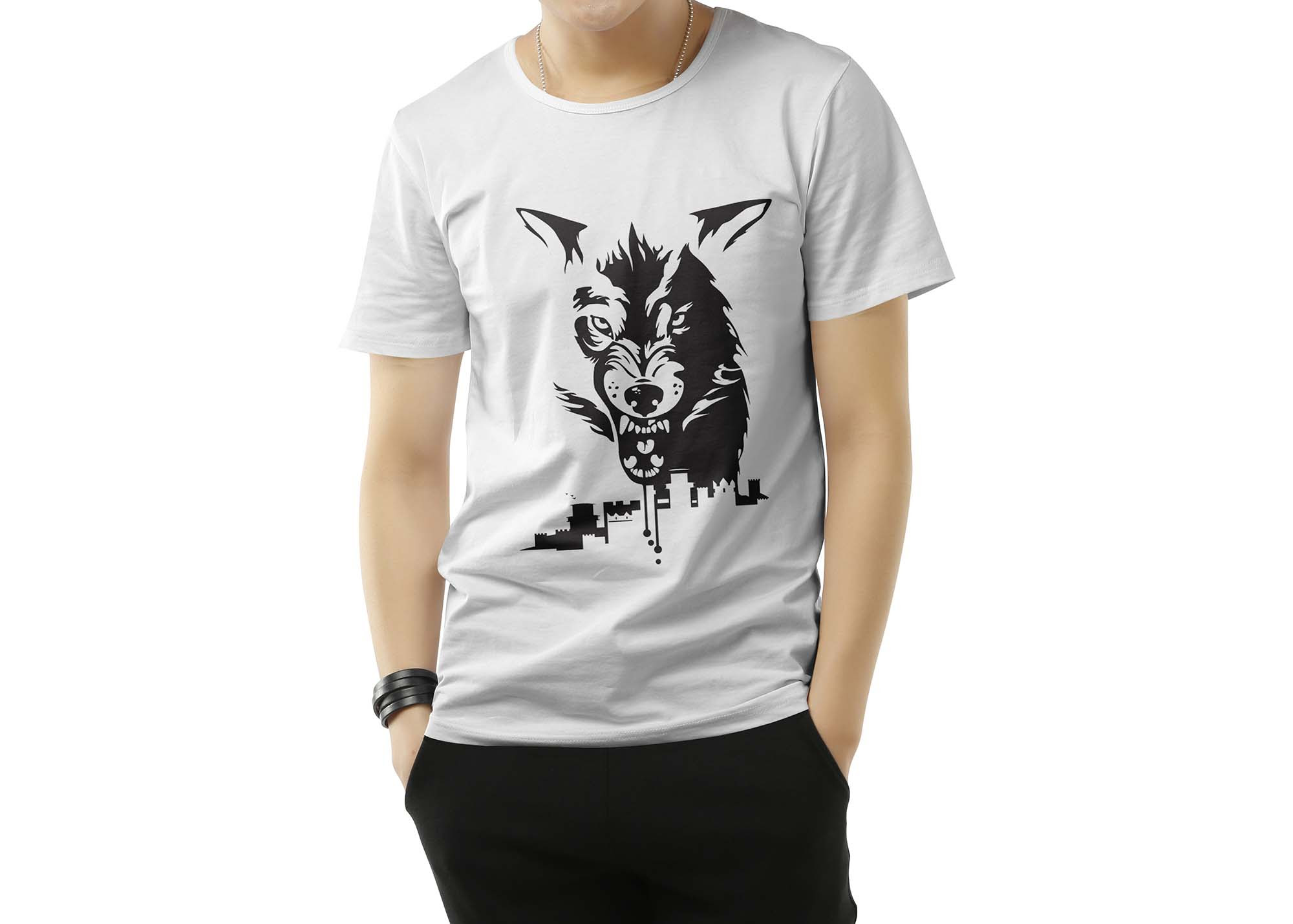 Download Free Round Neck Men T-Shirt Mockup (PSD)