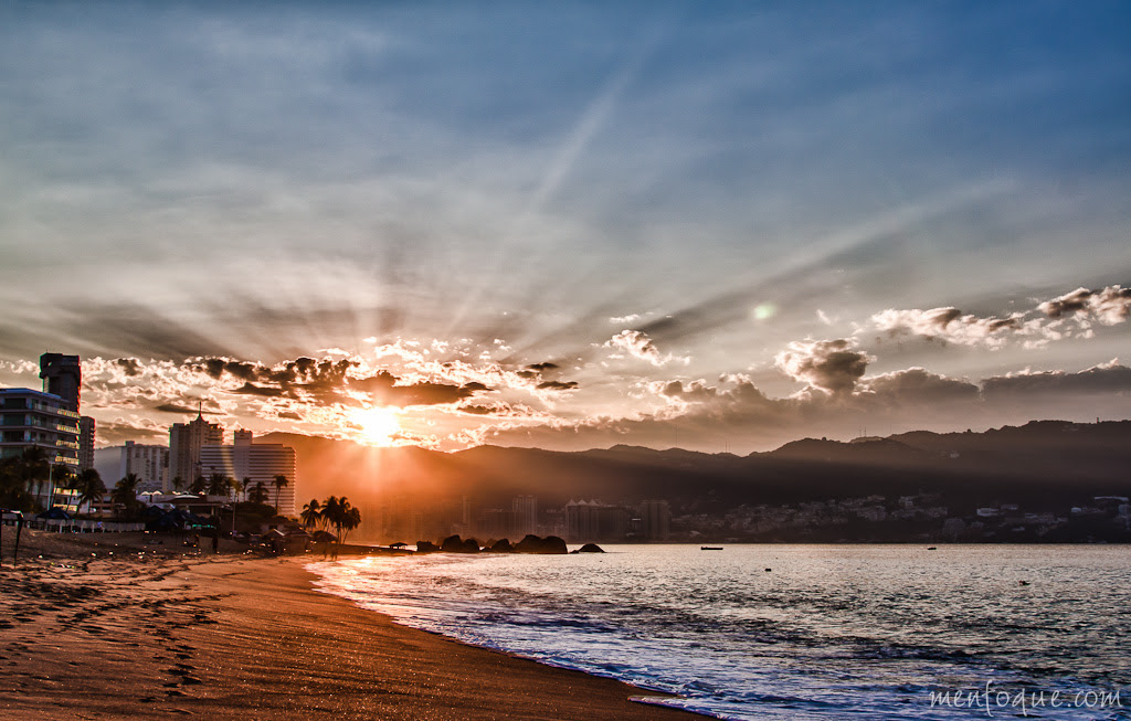 Sunrise at Acapulco Bay