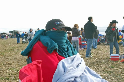Freezing at "Punkin Chunkin