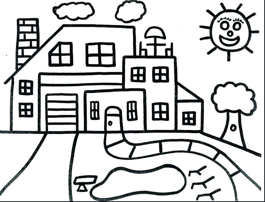 Dollhouse Coloring Pages at GetColorings.com | Free ...