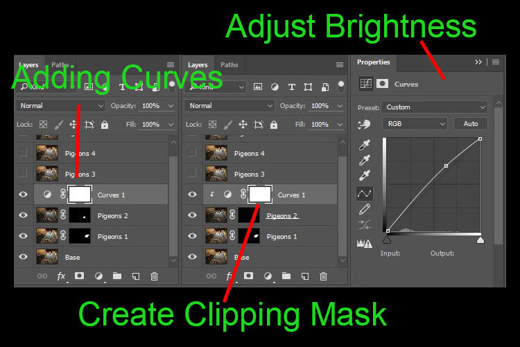digital blending Photoshop