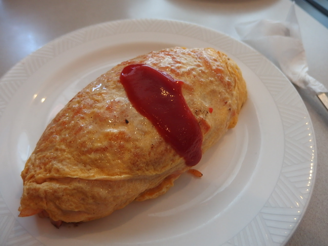 洋食 赤ちゃん 大石店 大石 灘区灘南通 毒吐き注意 ちっこいちっこいオムライス大盛りが11円やねん そんな神戸で