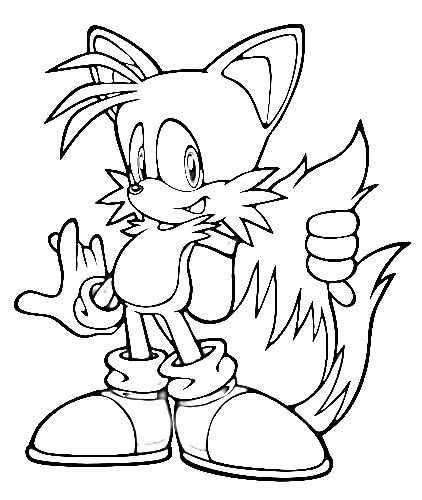 Free Tails Coloring Pages Download Free Tails Coloring Pages Png Images Free Cliparts On Clipart Library