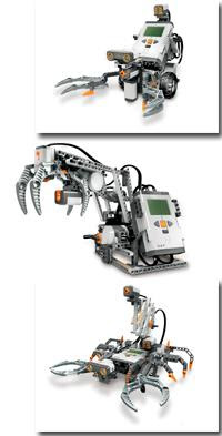 Lego Mindstorms NXT in different combinations