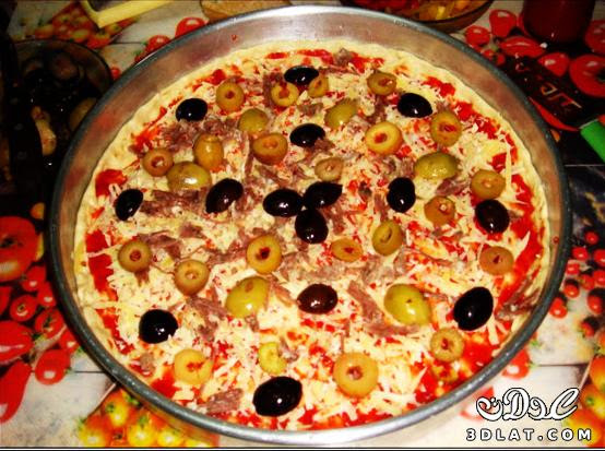 طريقة عمل البيتزا بالصور خطوة خطوة 2011-2012 طريقة عمل البيتزا بالصور خطوة خطوة 2011-2012