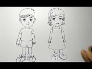 Ide 34+ Cara Menggambar Orang Kartun