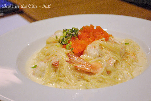 Creamy Capellini Angel Hair Pasta (RM18)
