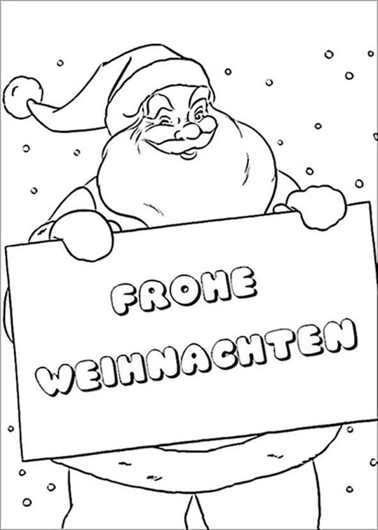 Weihnachten | Ausmalbilder Kostenlos