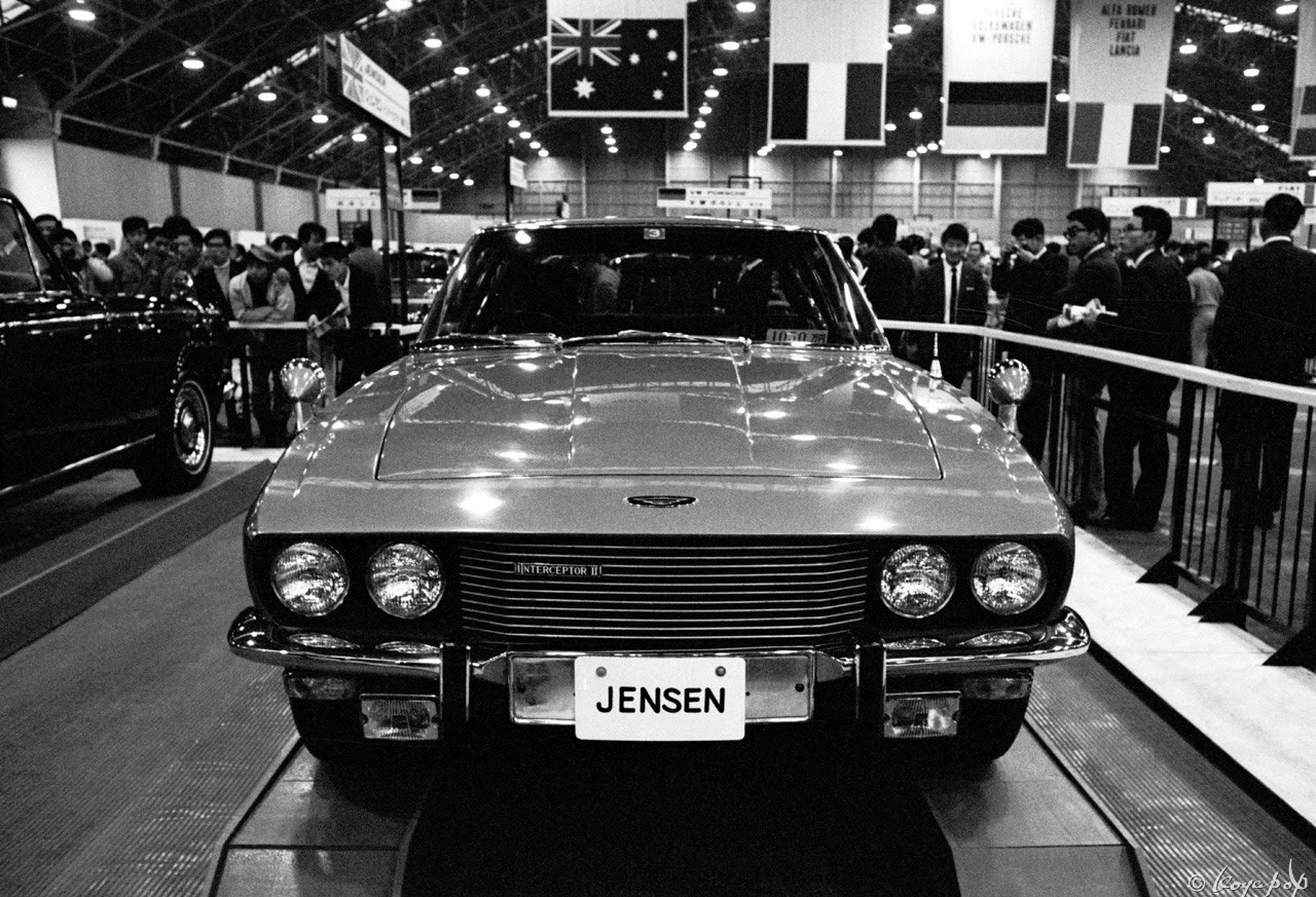 1970年の東京モーターショーに出展されたジェンセン インターセプター Koyapop S Library Beautiful Cars 1