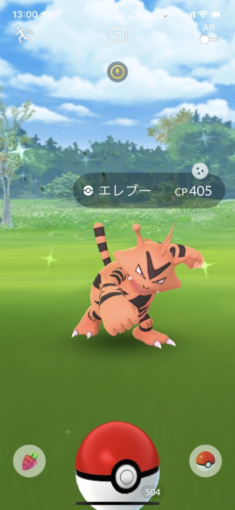ポケモンgo エレブー 色違い ばあどきっず