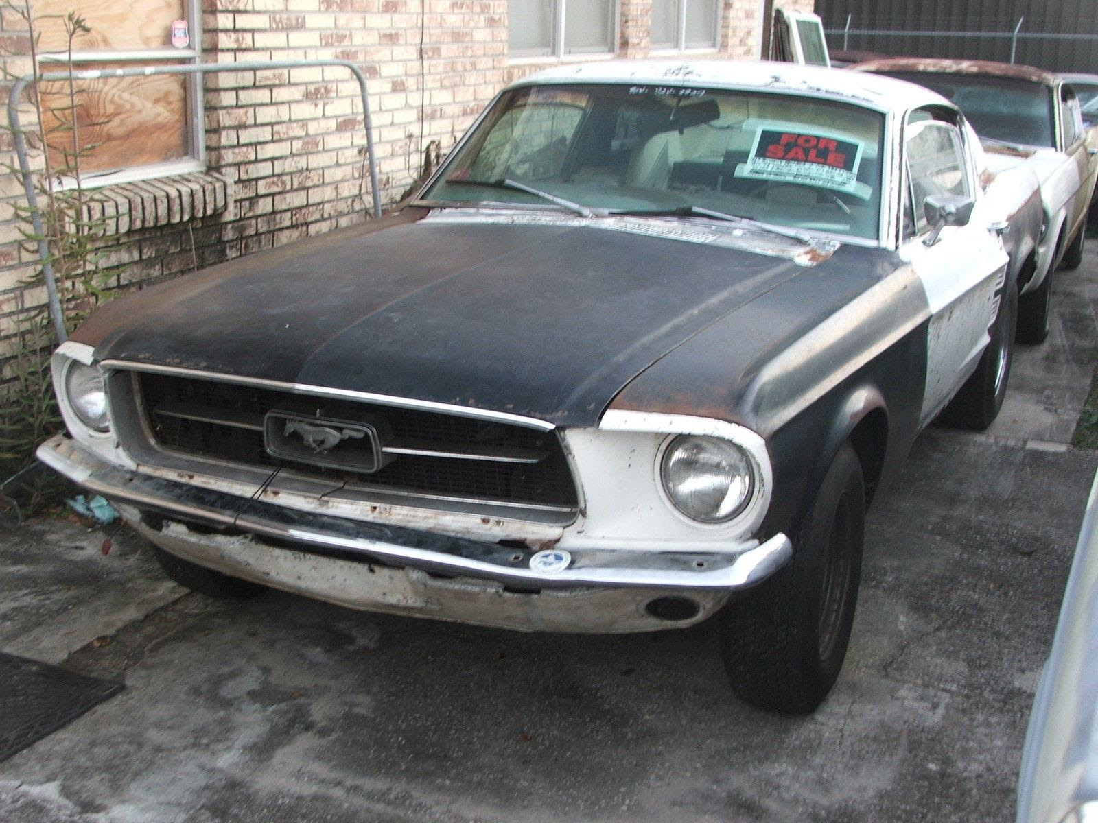 1967 Ford Mustang Fastback Project Car Project car   s for sale