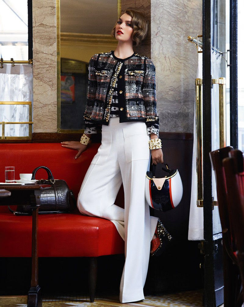 Fashion Model Arizona Muse, Style Inspiration, Louis Vuitton Fashion photography, Long hair