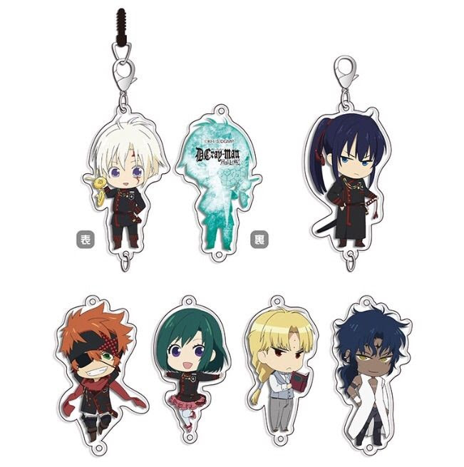 グッズ キャビネットより D Gray Man Hallow ちぇいんコレクションが8月発売決定 黒の教団速報