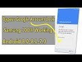How to Bypass Google Account Samsung Running Android Version 8.0, 8.1, 7.0