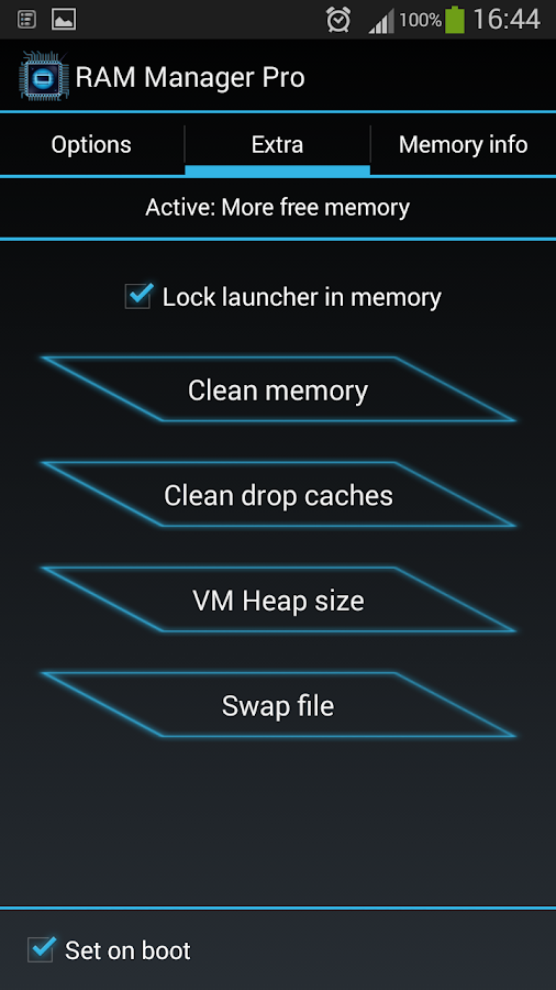 RAM Manager Pro - screenshot