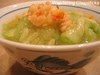 Loofah and Shrimp Stir-fry