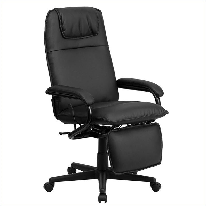 Buy Now Flash Furniture High Back Leather Reclining Office Chair in
Black Before Special Offer Ends