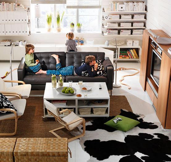 IKEA Living Room Design Ideas 2011 | DigsDigs
