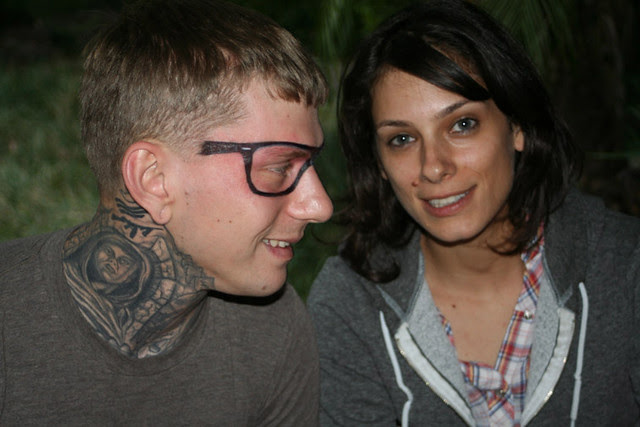 See the video of my face getting tattooed here: 