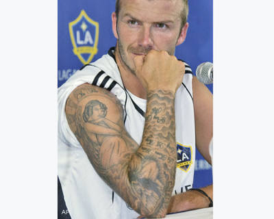 Tattoo Pics on Tattoo Art Meanings  Cool Design David Beckham Tattoo