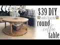 Coffee Table Round Wood - Ezra 80cm Round Mango Wood Coffee Table Knees Co Uk / New weiss 29 tiled bunching table.