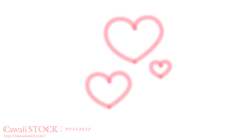 ふわふわハートのイラスト素材 カワイイストック オリジナルフリー素材配布 おすすめ素材サイト紹介