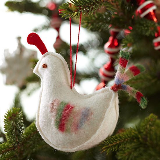 Christmas tree and ornament