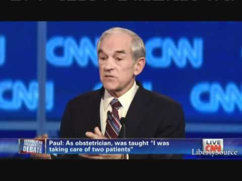 Ron Paul embarrasses Rick Santorum CNN SC Republican Debate 1/19/12