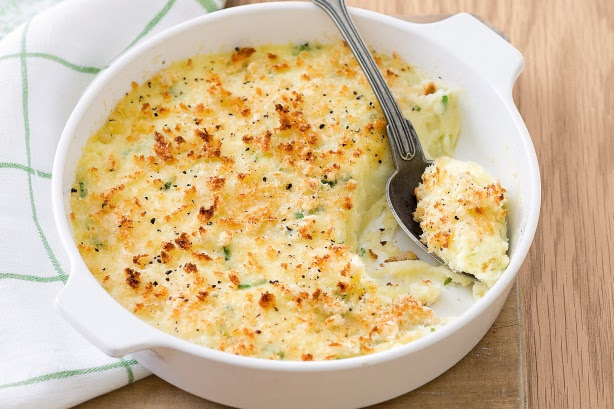 New Potato and fish casserole New Potato and fish casserole