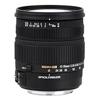 Sigma 884101 F2.8-4 Contemporary DC Macro OS HSM 17-70mm Fixed Lens for Canon EF-S Cameras