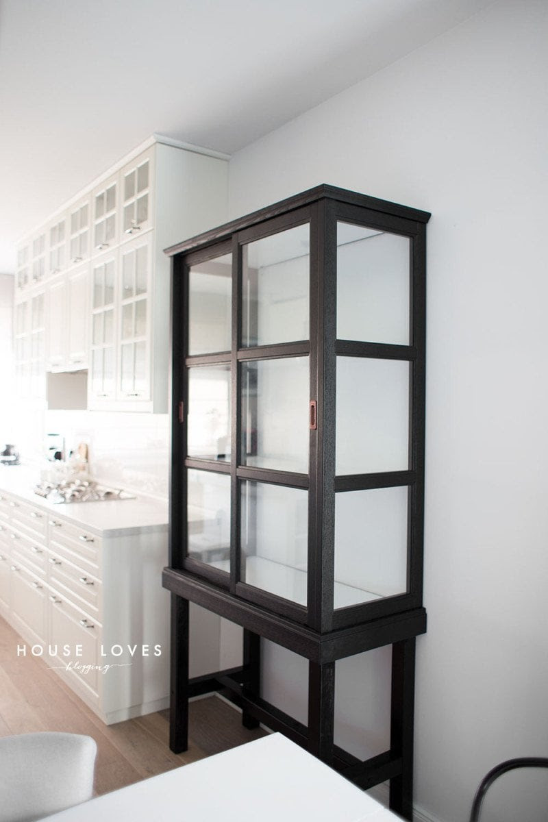 Upgrade IKEA MALSJO to elegant tall glass cabinet - IKEA ...