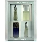 L'eau D'issey Variety by Issey Miyake for Men and Women. Set-4 Piece Unisex Mini Variety With L'eau D'issey & L'eau Bleue D'issey For Men And L'eau D'