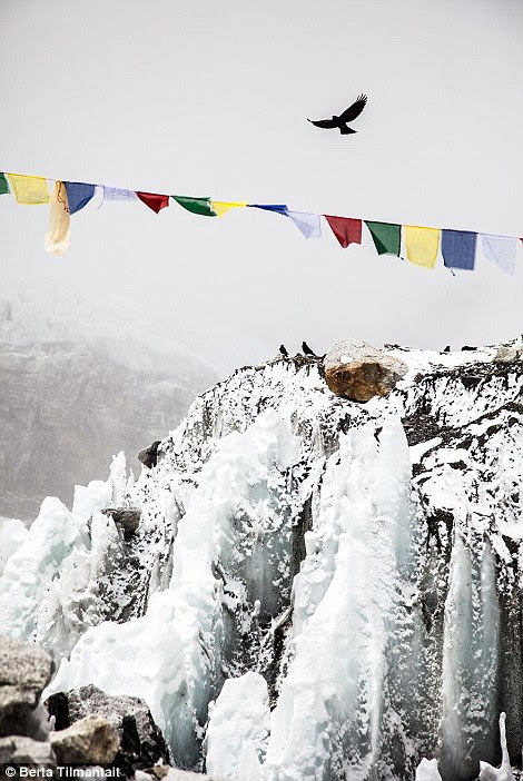 The stunning landscape is complemented by the colourful clothes, and decoration used by the mountain people