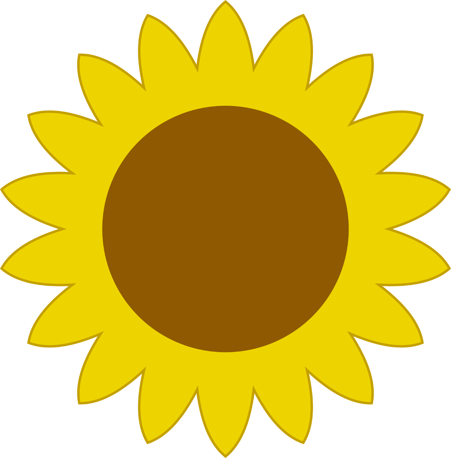 Free Free 55 Sunflower Clipart Svg Free SVG PNG EPS DXF File