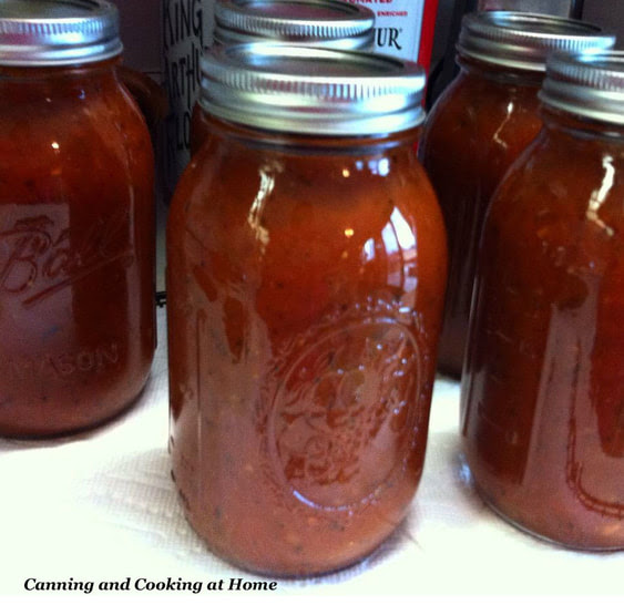 The Best Spaghetti Sauce Canning And Cooking At Home