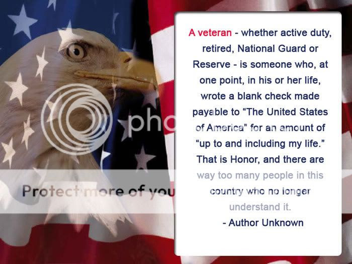 Eagle and Flag Veteran