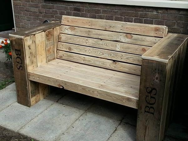Outdoor Pallet Bench | 99 Pallets