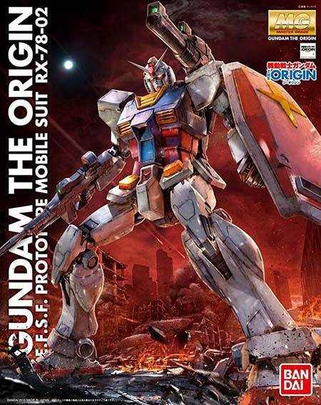 MG RX-78-02 Gundam The Origin Construction Manual & Color Guide