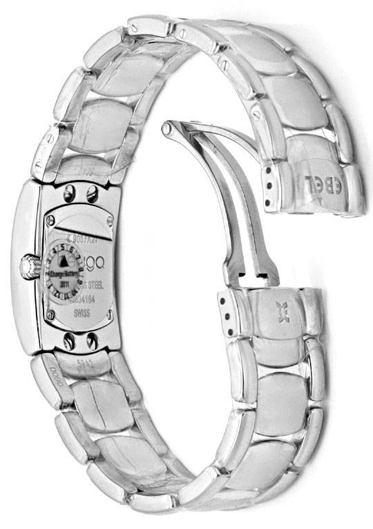 Originalfoto DA EBEL BELUGA MANCHETTE DIAMANTEN ST