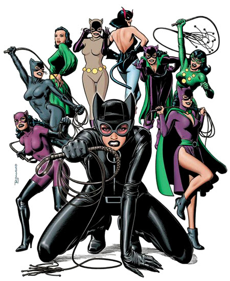 Catwoman Through The Agea