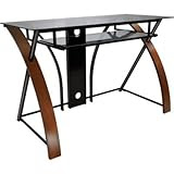 Bello 47-Inch Computer Desk with Curved Wood (CD8841)
