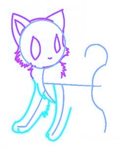 Comment Dessiner Un Chat De Manga Allodessin