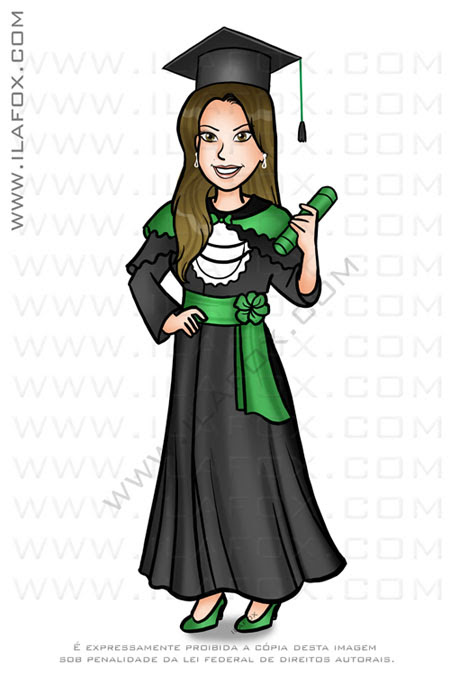 caricatura formatura, caricatura formandos, caricatura medicina, by ila fox